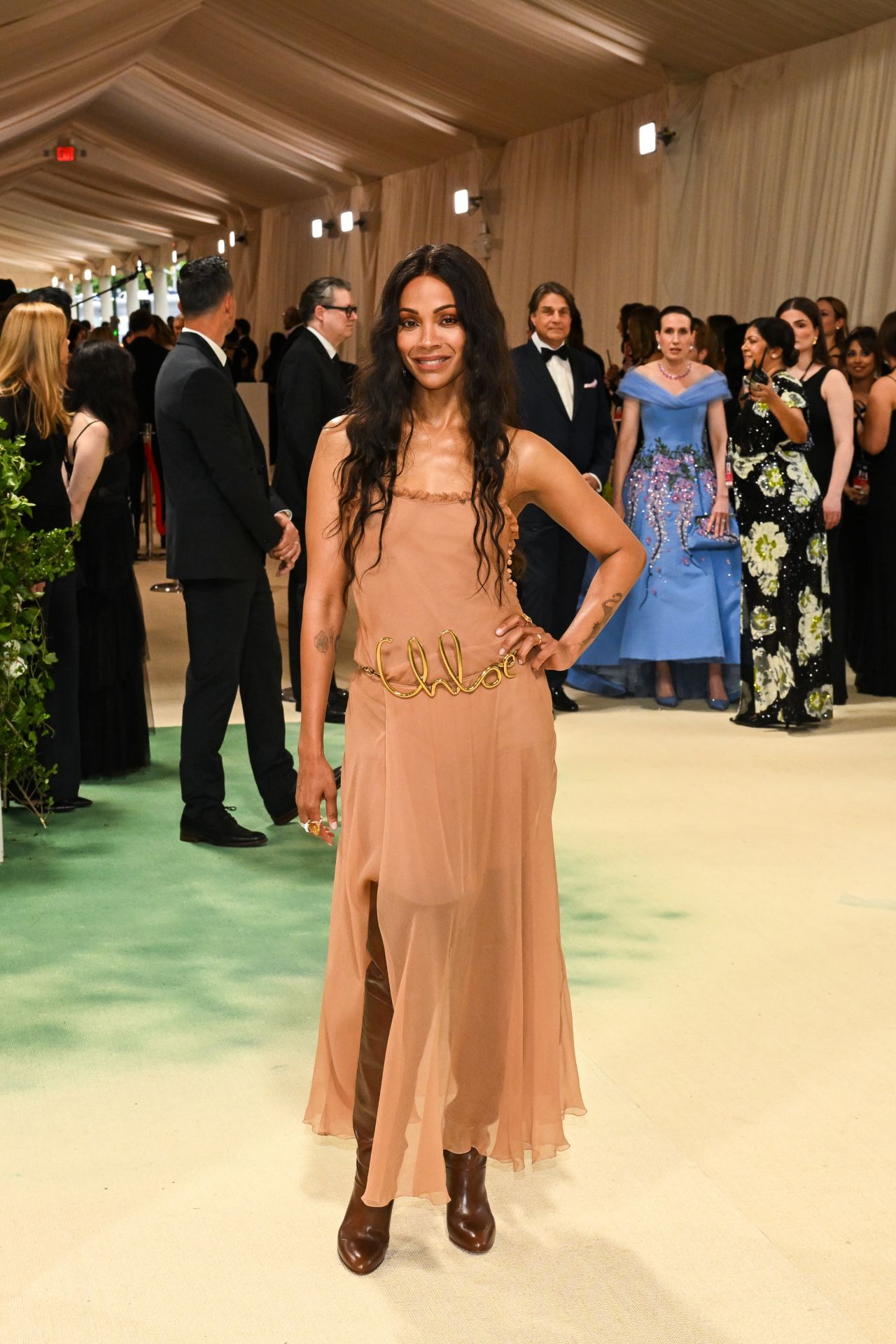 Zoe Saldana at 2024 Met Gala New York City4